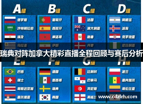瑞典对阵加拿大精彩直播全程回顾与赛后分析